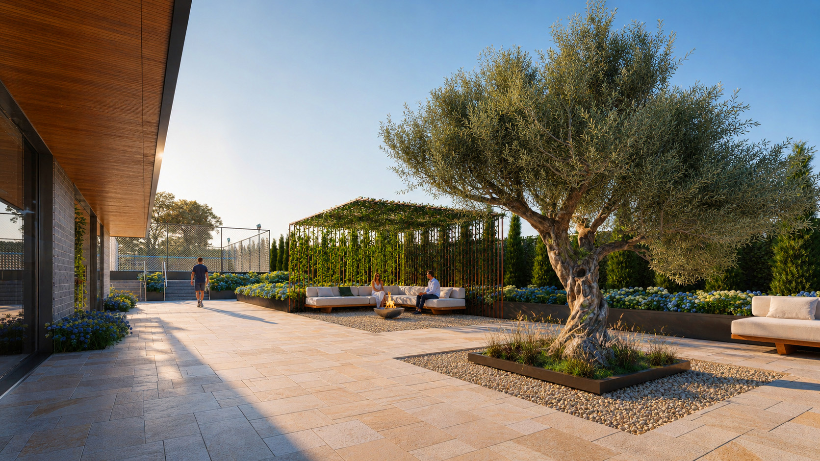 Pátio Grand Villagio Itália